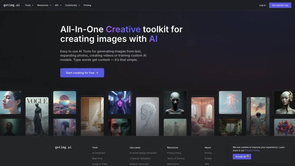 Everything you need to create images with AI | getimg.ai