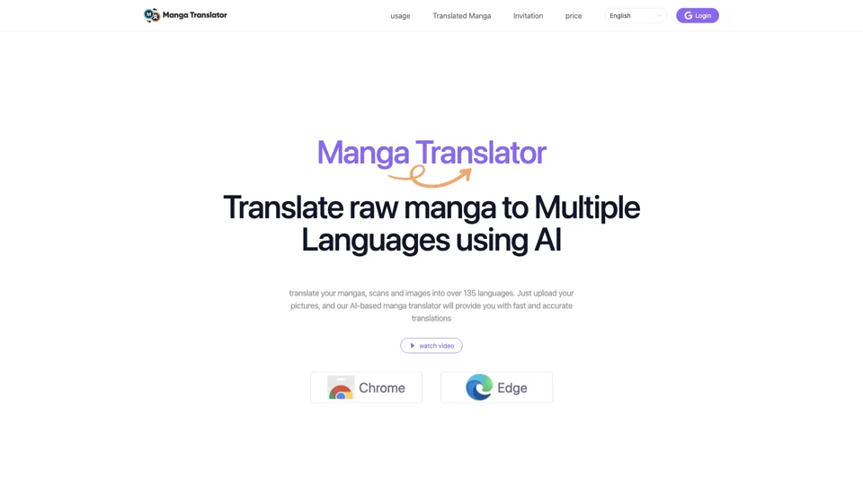 Manga Translator - manga translator extension