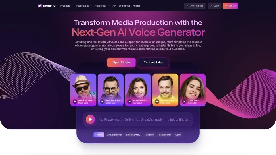 Free AI Voice Generator: Versatile Text to Speech Software | Murf AI