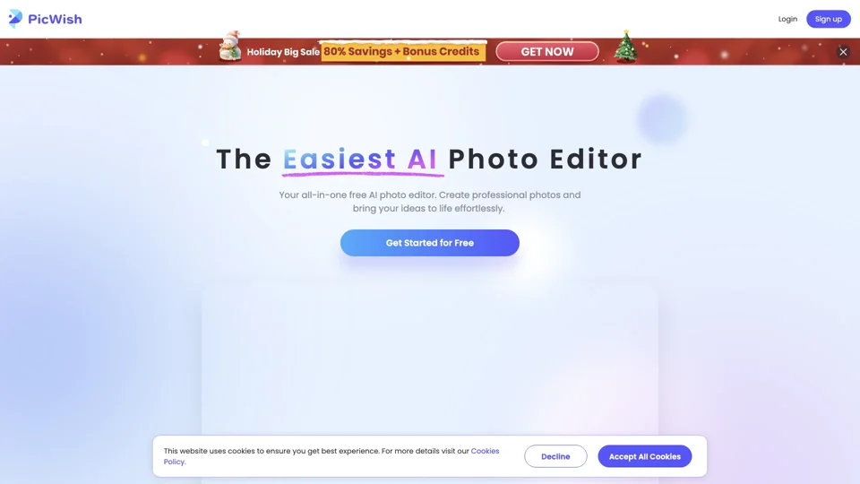 PicWish AI Photo Editor | Free Online Photo Editing Tools